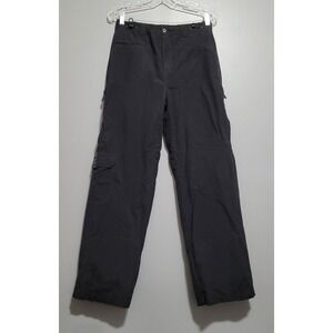 Windriver Womans Black Lined Ski/Snow/Outdoor Pants with Pockets Side Zip Size 6